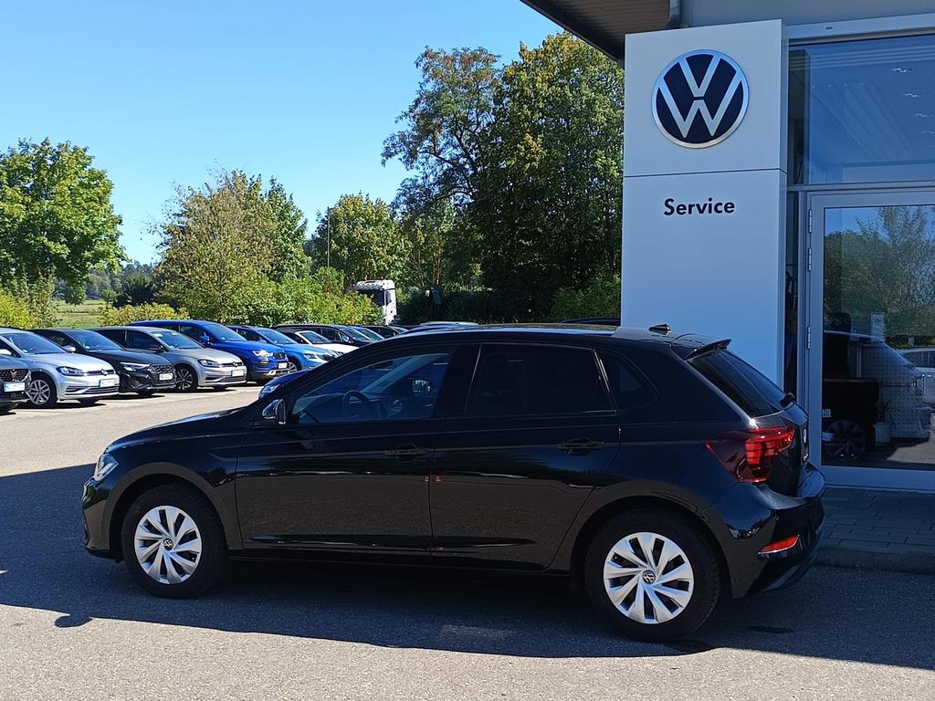 Volkswagen Polo 2023 г. Чёрный, пробег 42162 км