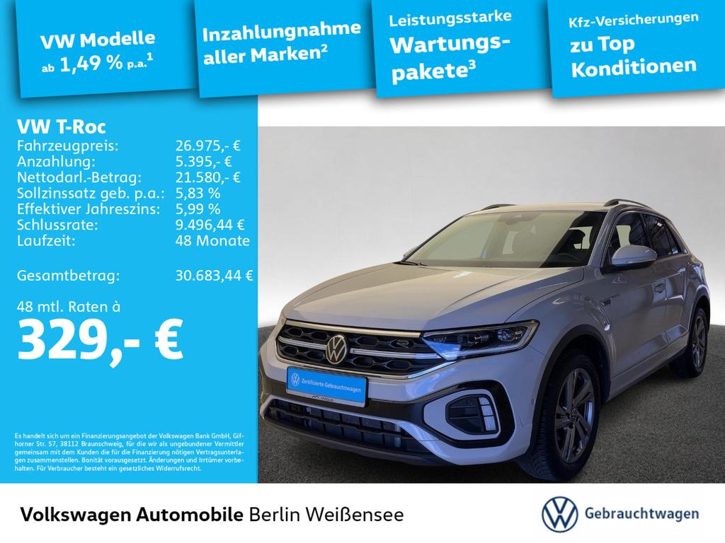 Volkswagen T-Roc 2024 г. Серый, пробег 22936 км