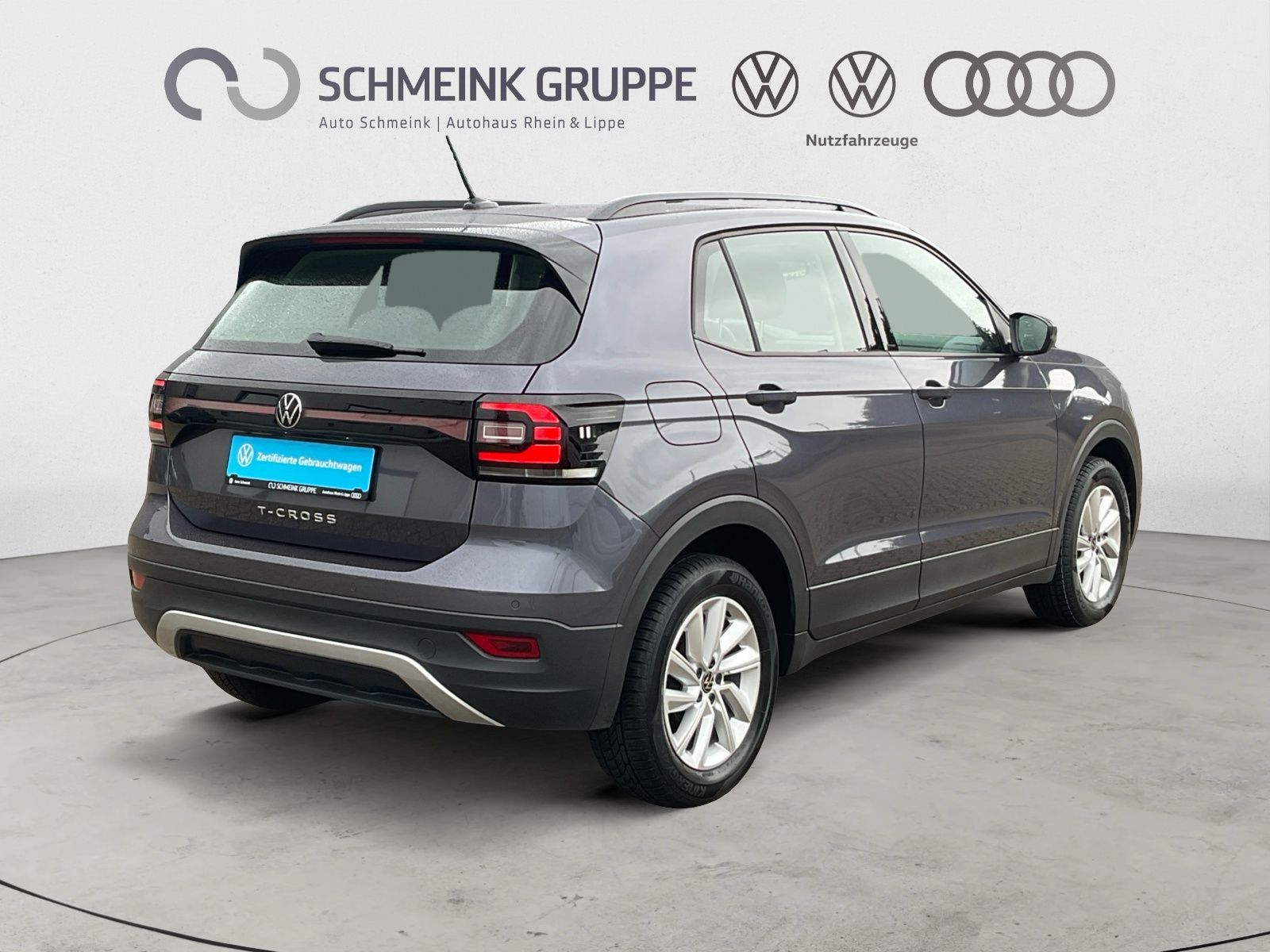 Volkswagen T-Cross 2023 г. Серый, пробег 50785 км