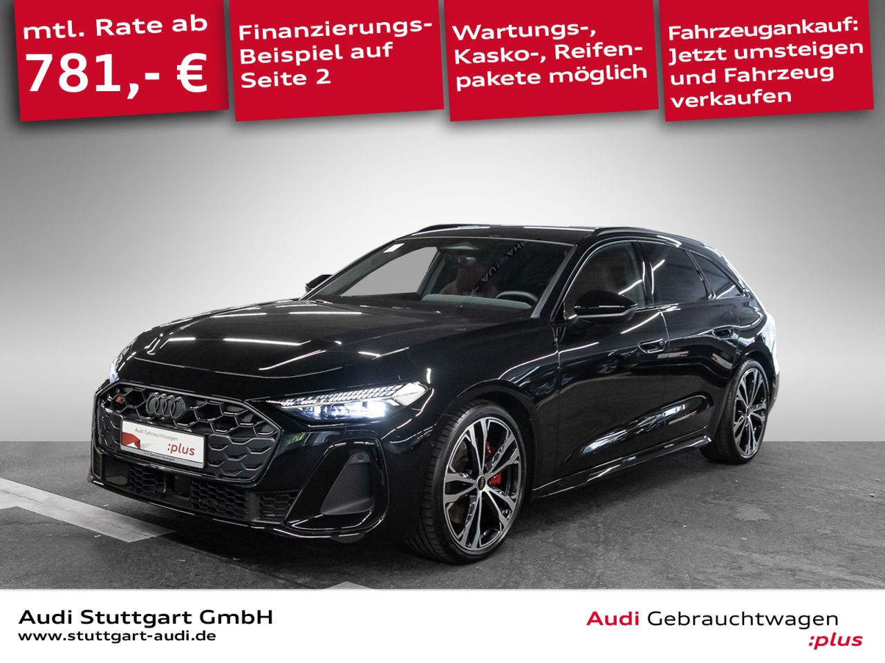 Audi S5 2025 г. Чёрный, пробег 12947 км