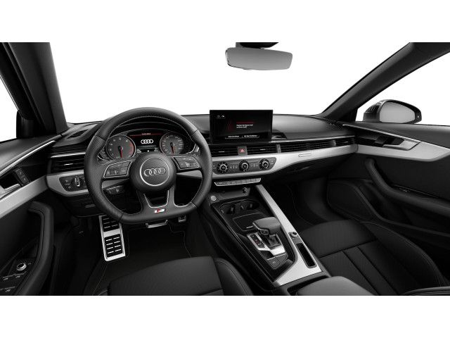 Audi A4 2023 г. Чёрный, пробег 51296 км