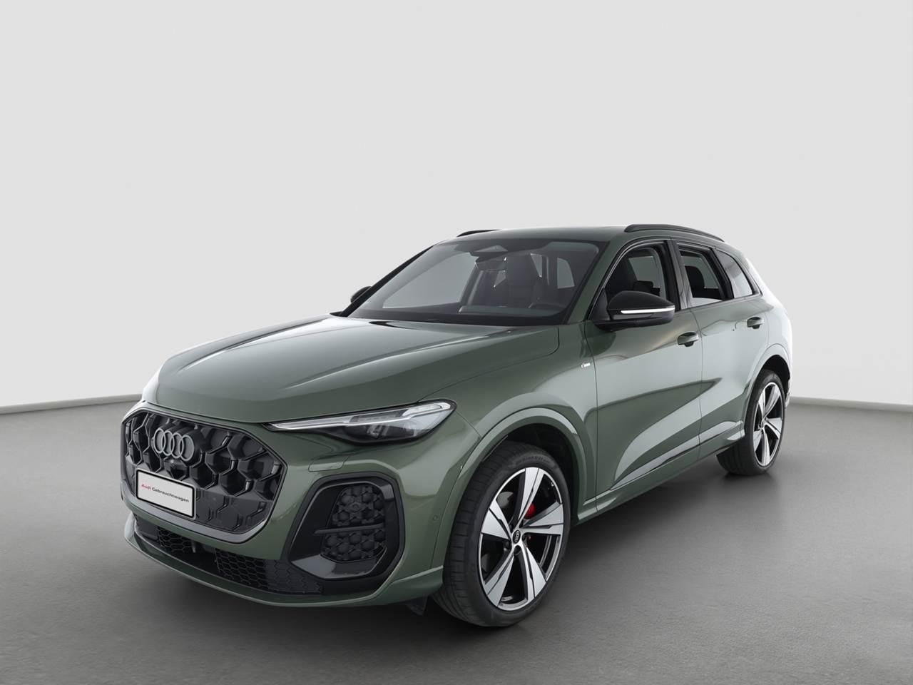 Audi Q5 2025 г. Зелёный, пробег 6502 км