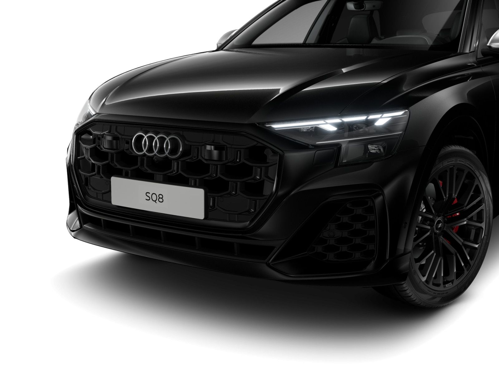 Audi SQ8 2025 г. Чёрный, пробег 27474 км