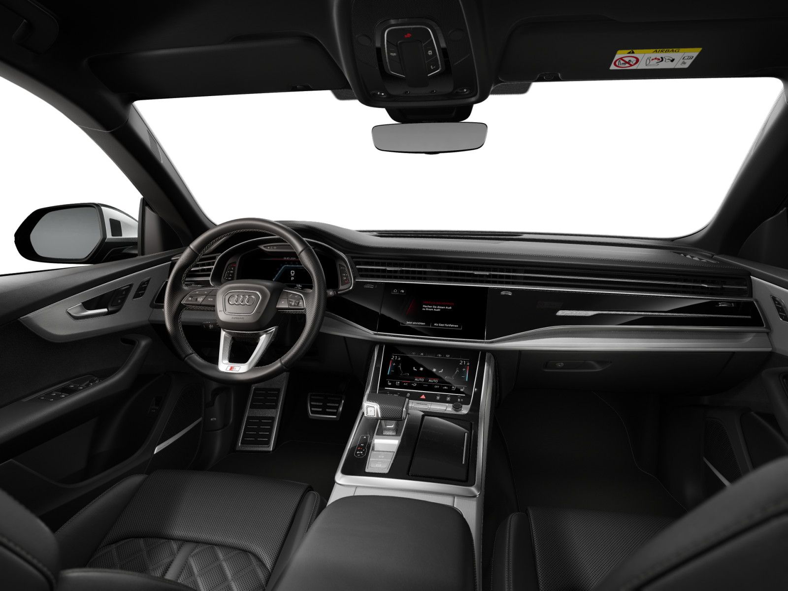 Audi SQ8 2025 г. Чёрный, пробег 27474 км