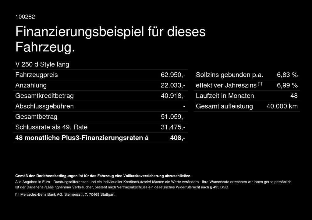 Mercedes-Benz V 250 2025 г. Чёрный, пробег 17870 км