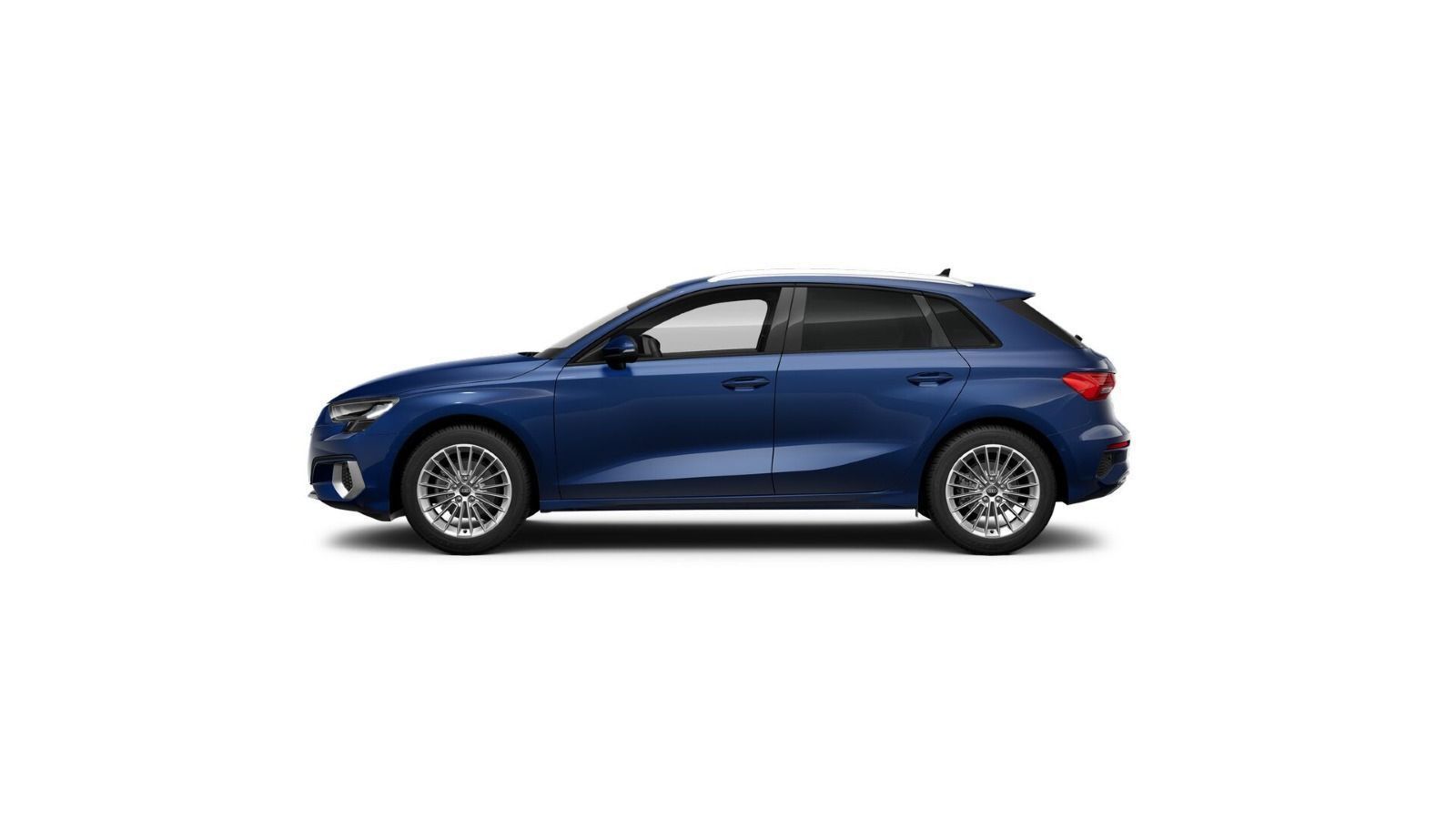 Audi A3 2023 г. Синий, пробег 40700 км