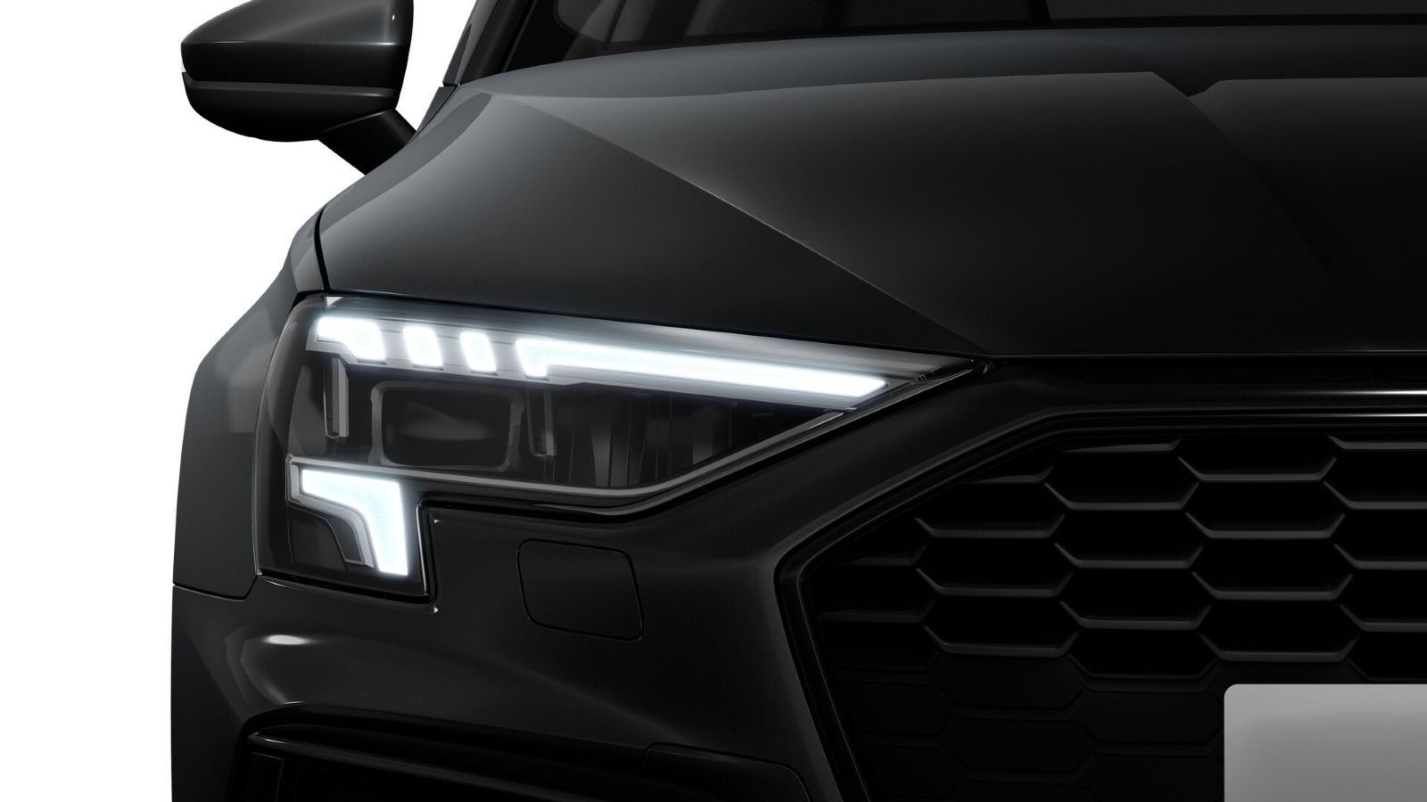 Audi A3 2023 г. Серый, пробег 32900 км