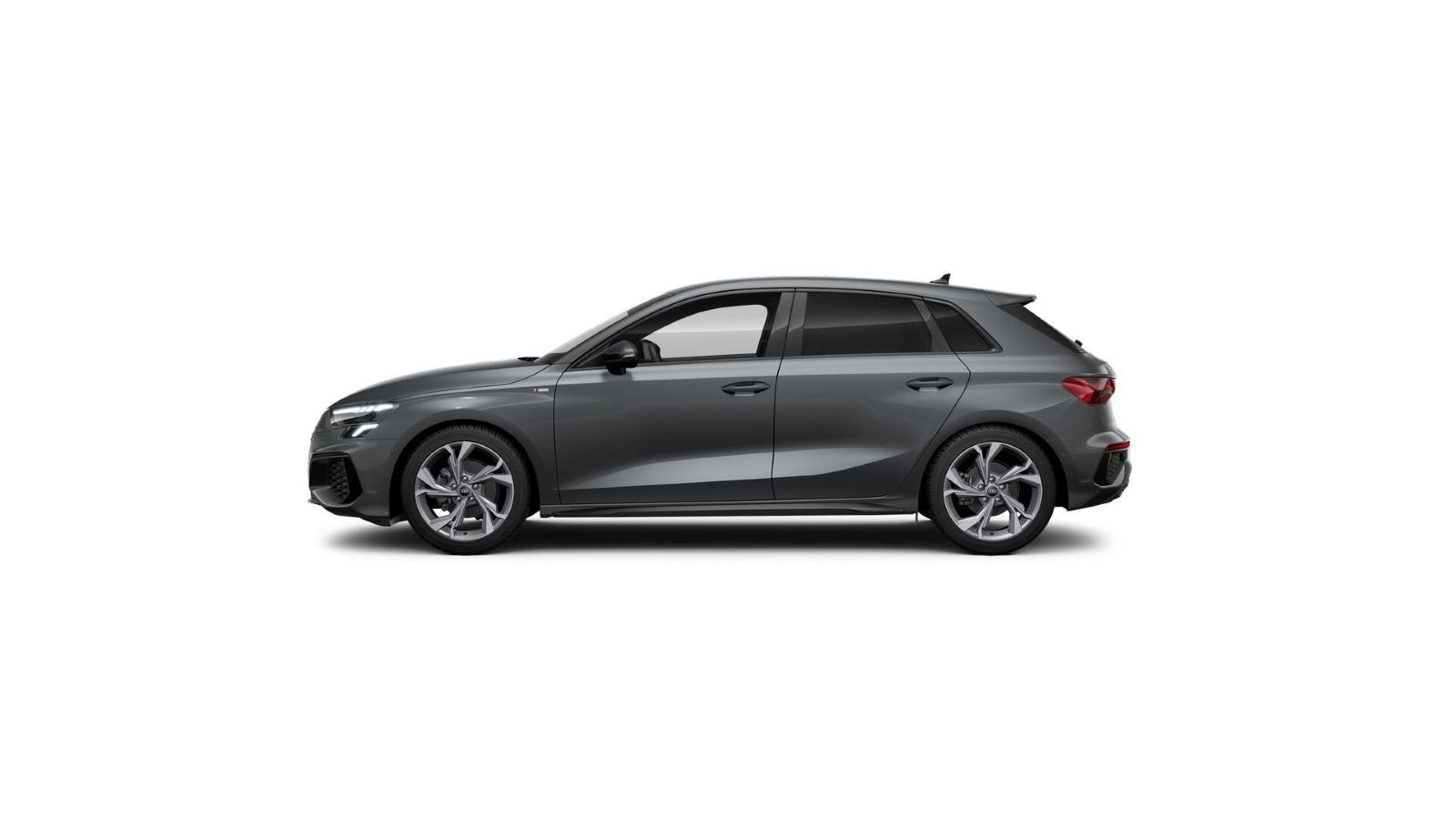 Audi A3 2023 г. Серый, пробег 32900 км