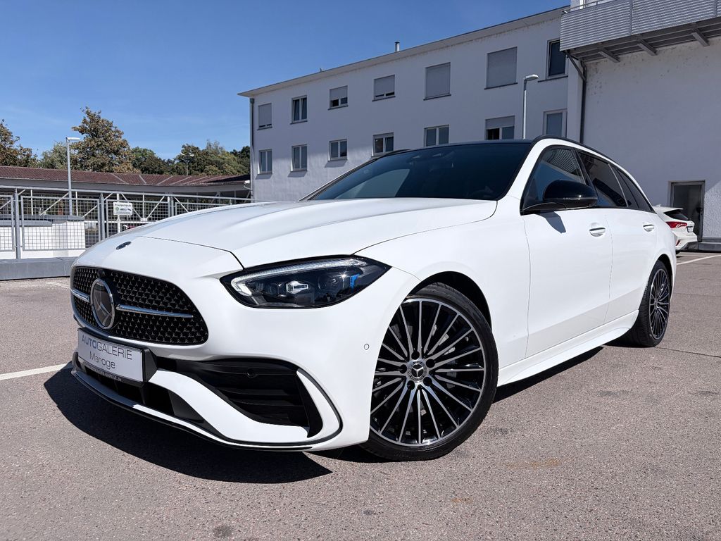 Mercedes-Benz C 300 2024 г. Белый, пробег 41000 км