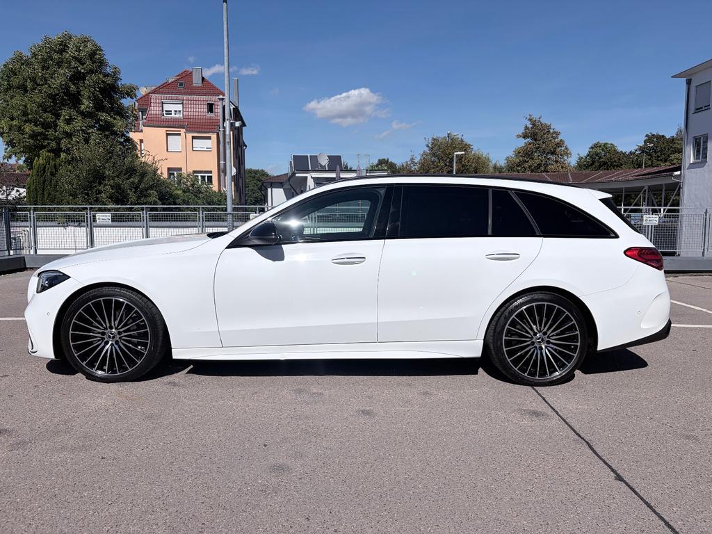 Mercedes-Benz C 300 2024 г. Белый, пробег 41000 км