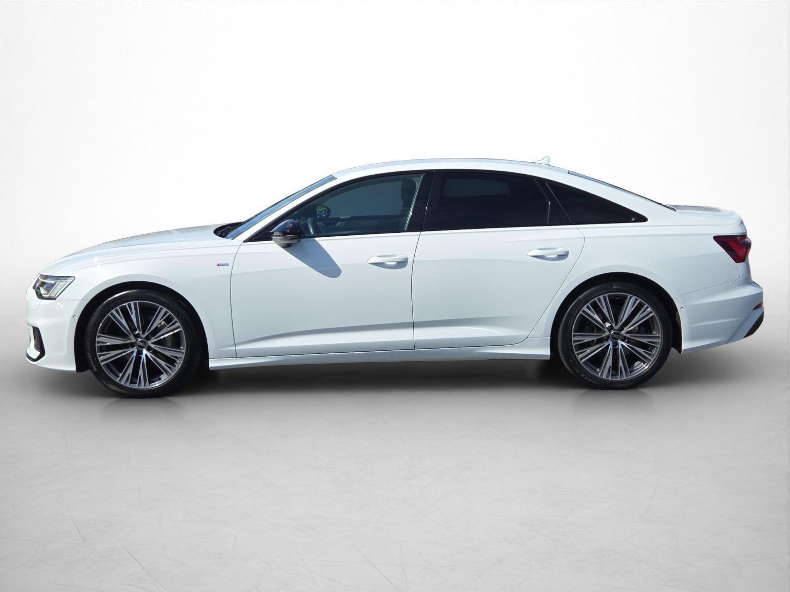Audi A6 2023 г. Белый, пробег 50346 км