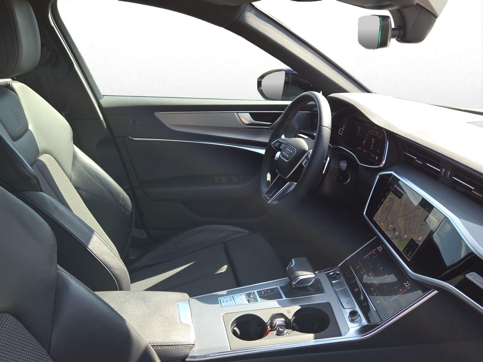 Audi A6 2023 г. Белый, пробег 50346 км