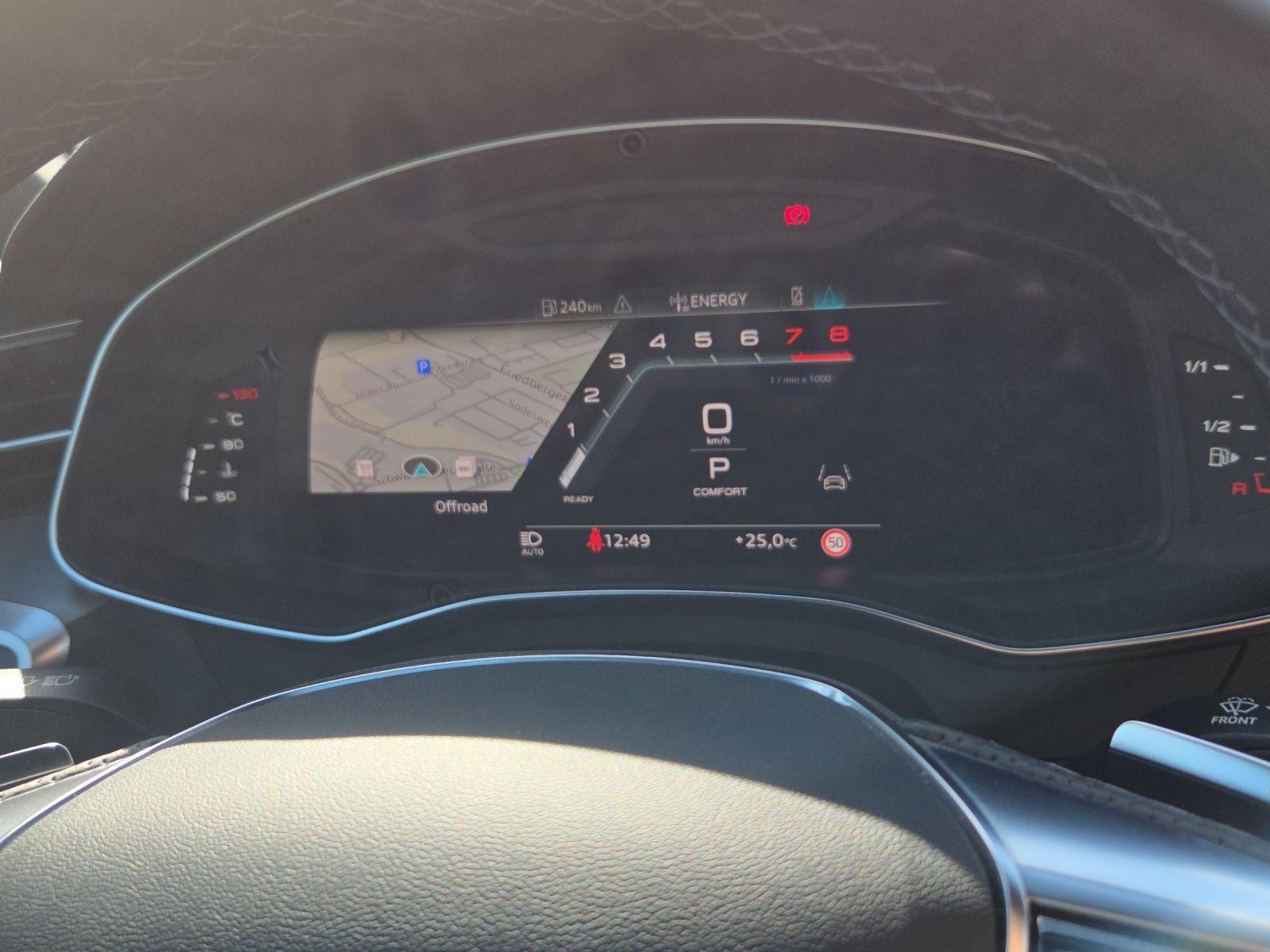Audi A6 2023 г. Белый, пробег 50346 км
