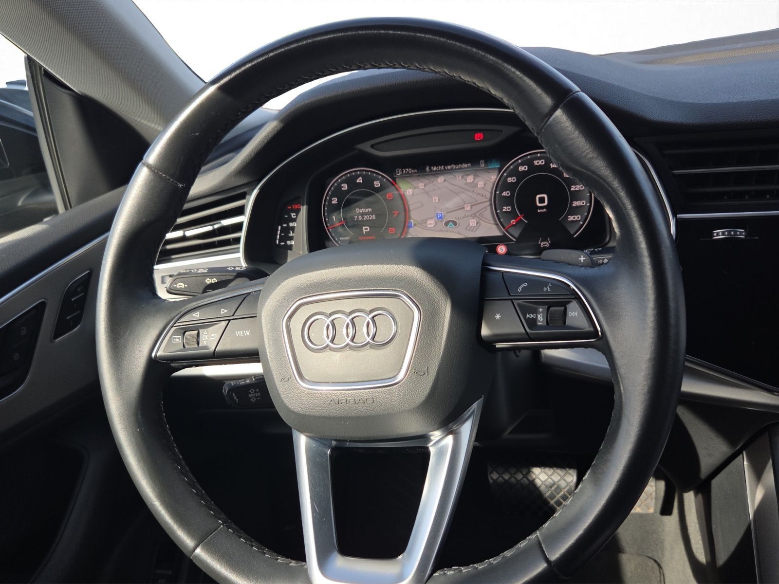 Audi Q8 2022 г. Чёрный, пробег 56328 км