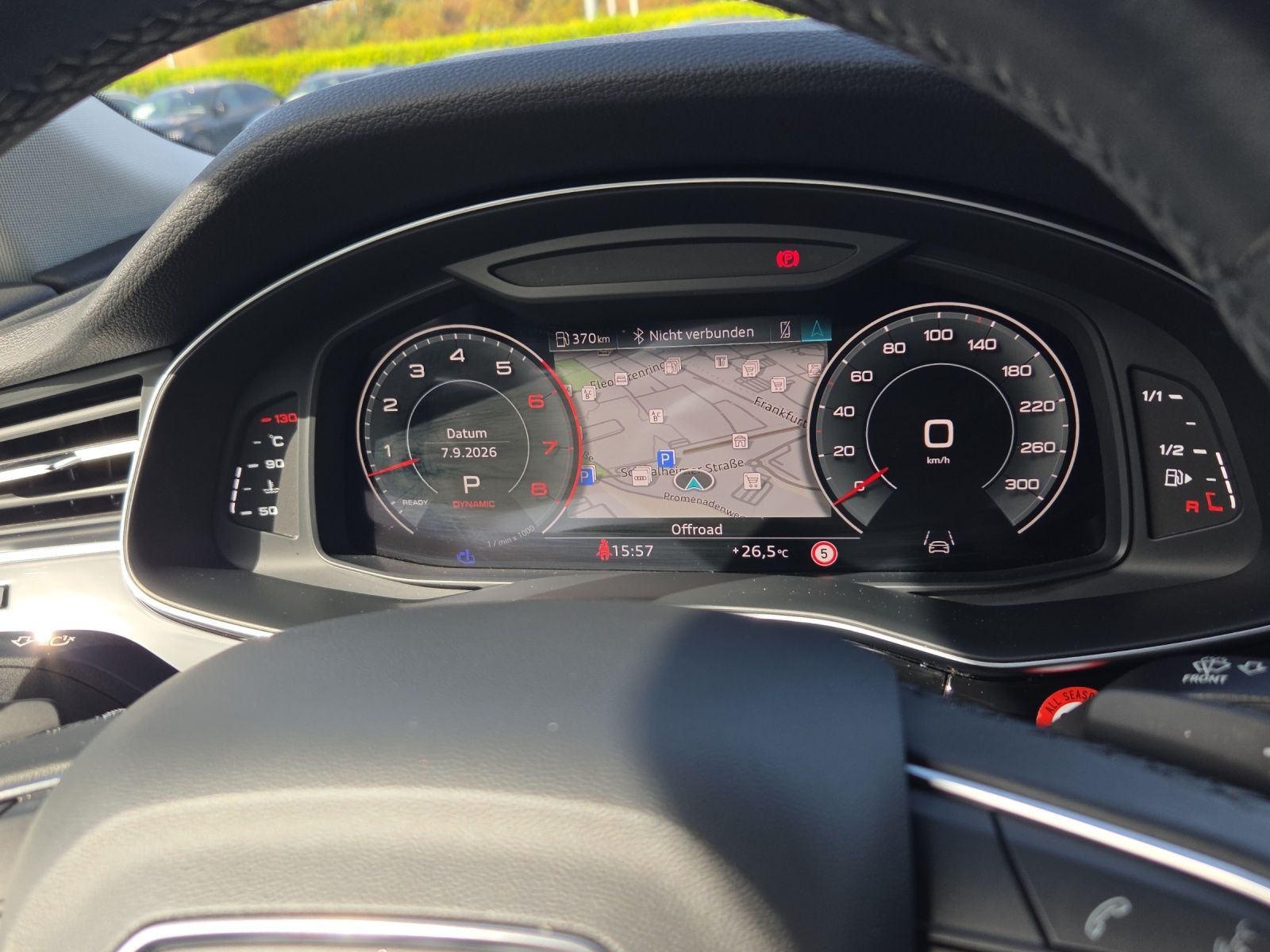 Audi Q8 2022 г. Чёрный, пробег 56328 км