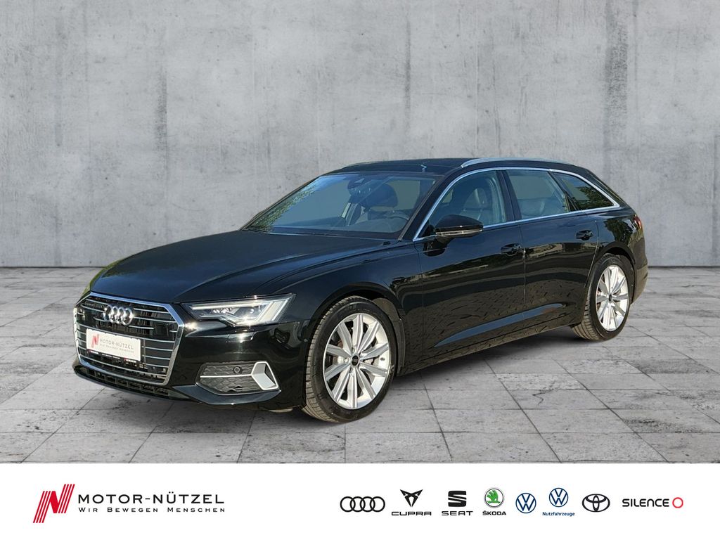 Audi A6 2023 г. Чёрный, пробег 58747 км