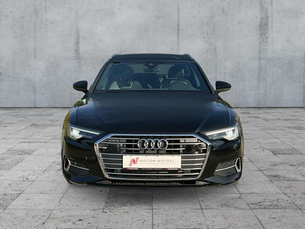 Audi A6 2023 г. Чёрный, пробег 58747 км