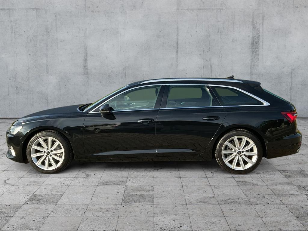 Audi A6 2023 г. Чёрный, пробег 58747 км