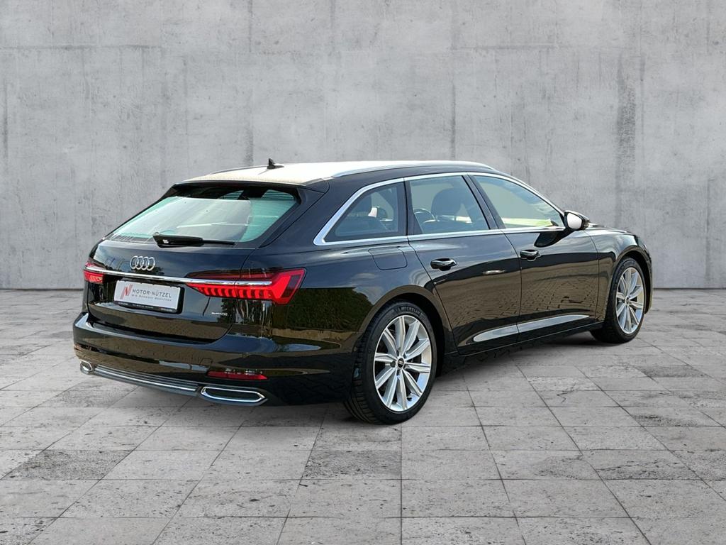 Audi A6 2023 г. Чёрный, пробег 58747 км