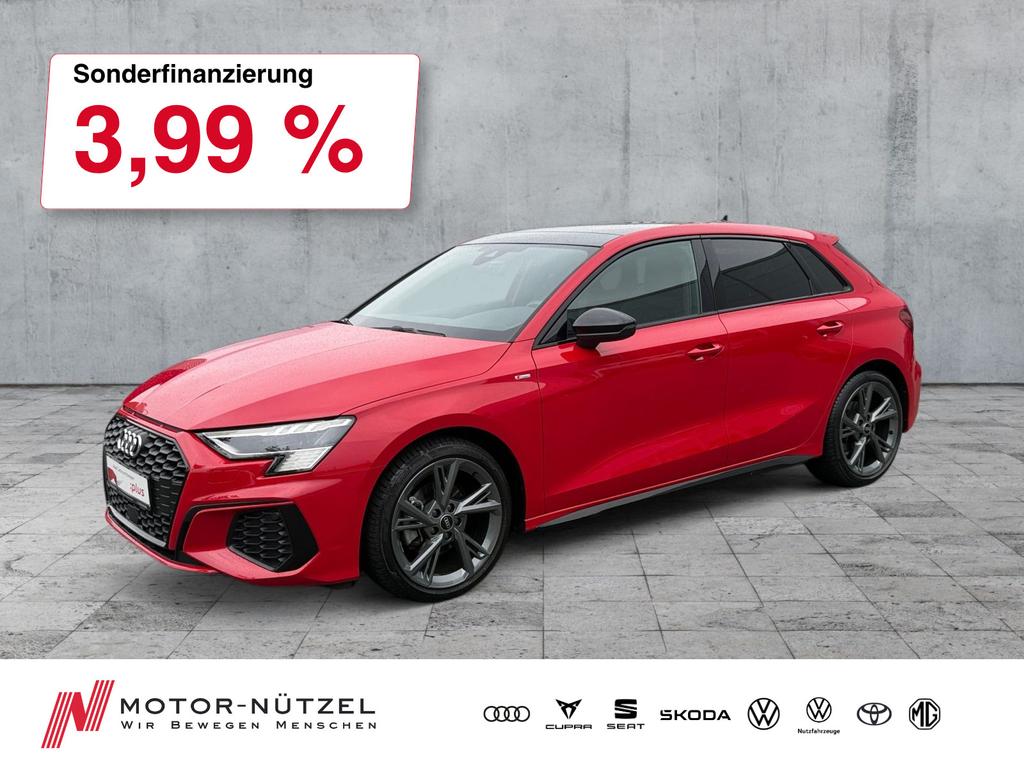 Audi A3 2022 г. Красный, пробег 51104 км
