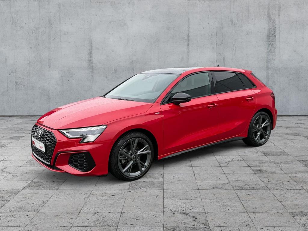Audi A3 2022 г. Красный, пробег 51104 км