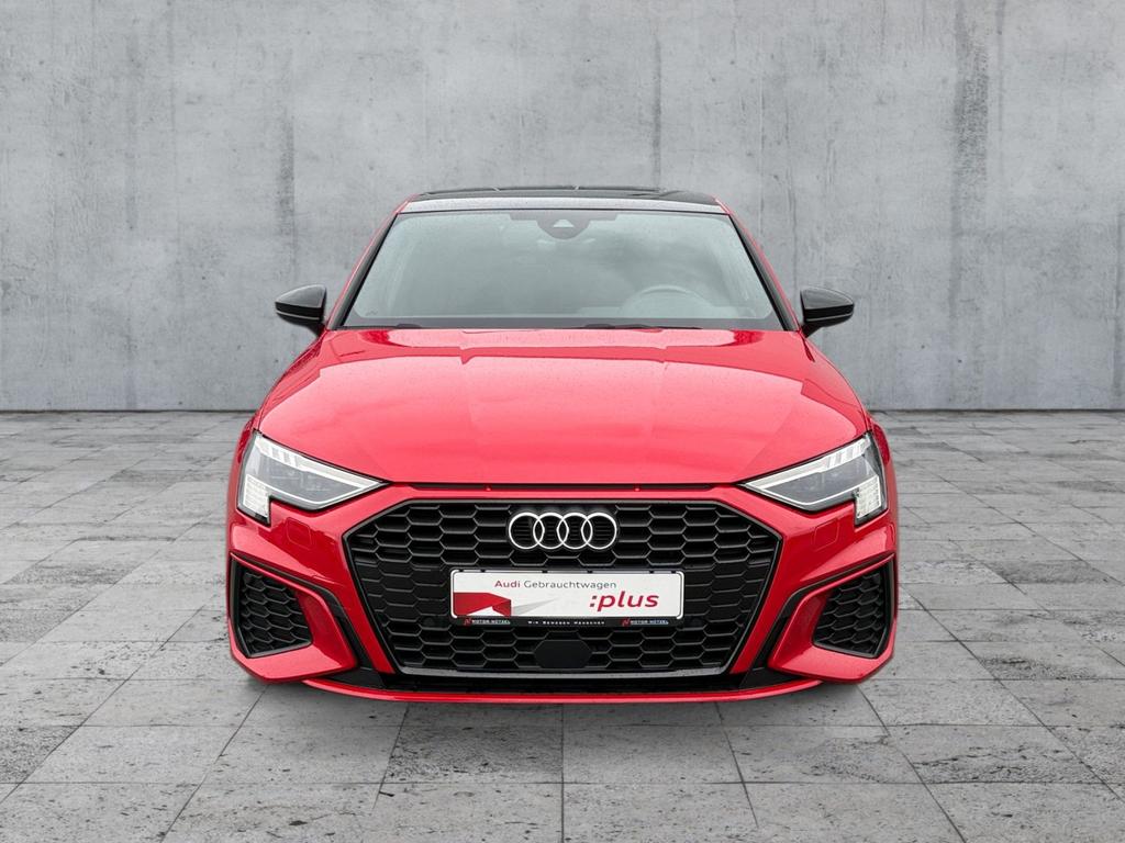 Audi A3 2022 г. Красный, пробег 51104 км
