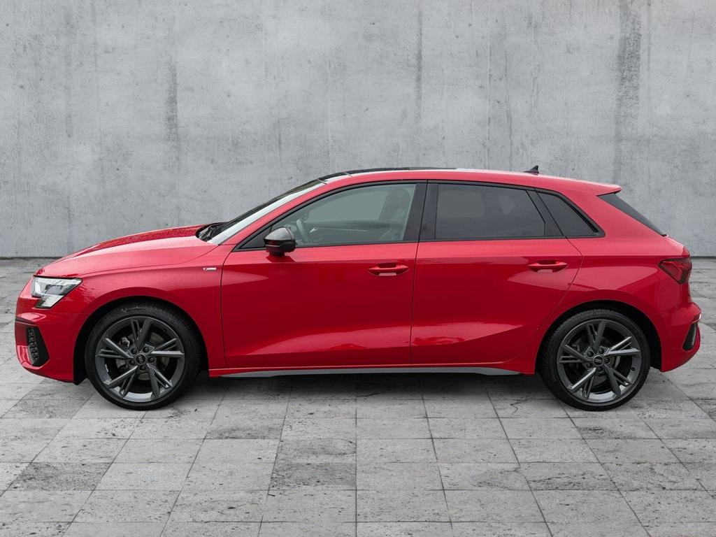 Audi A3 2022 г. Красный, пробег 51104 км