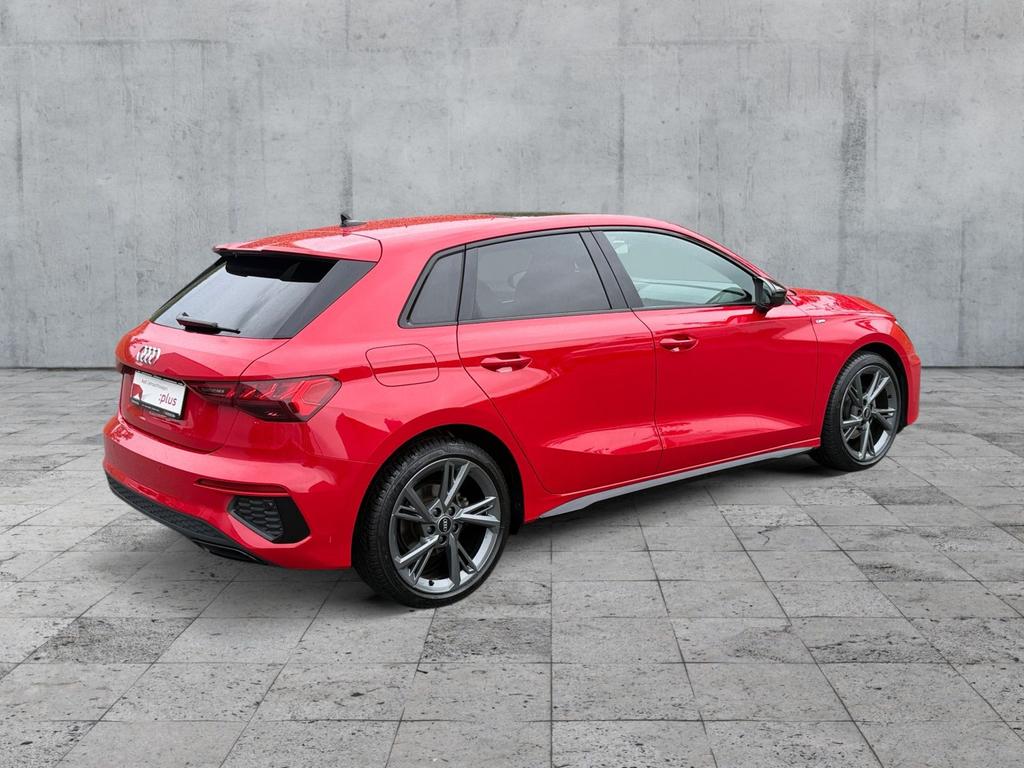 Audi A3 2022 г. Красный, пробег 51104 км