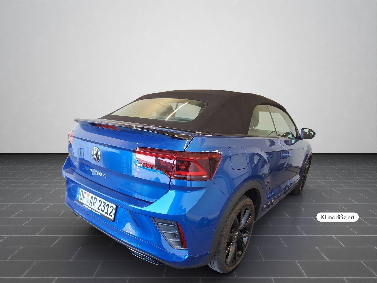Volkswagen T-Roc 2022 г. Синий, пробег 18814 км