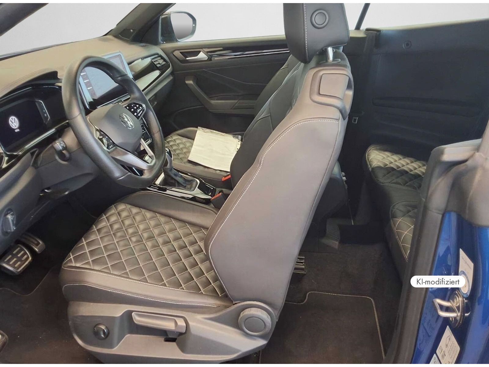 Volkswagen T-Roc 2022 г. Синий, пробег 18814 км