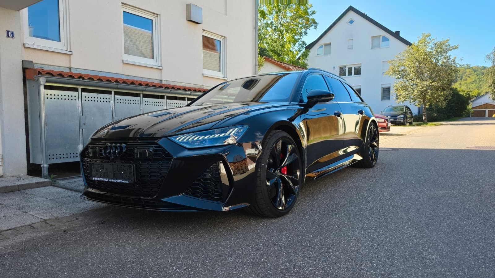 Audi RS6 2024 г. Чёрный, пробег 29800 км