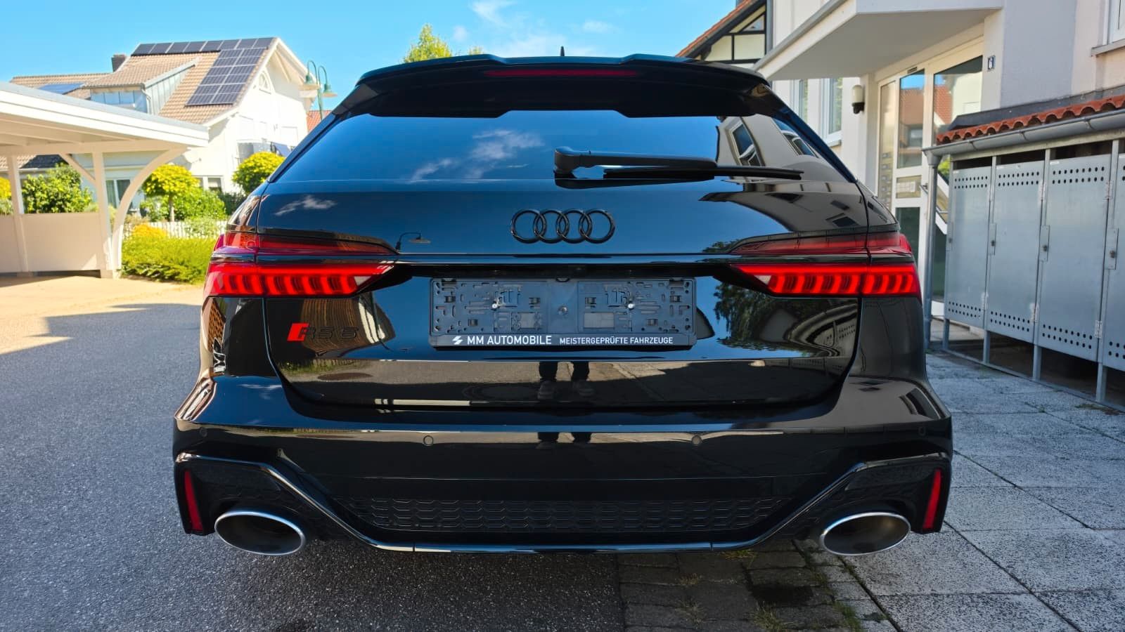 Audi RS6 2024 г. Чёрный, пробег 29800 км