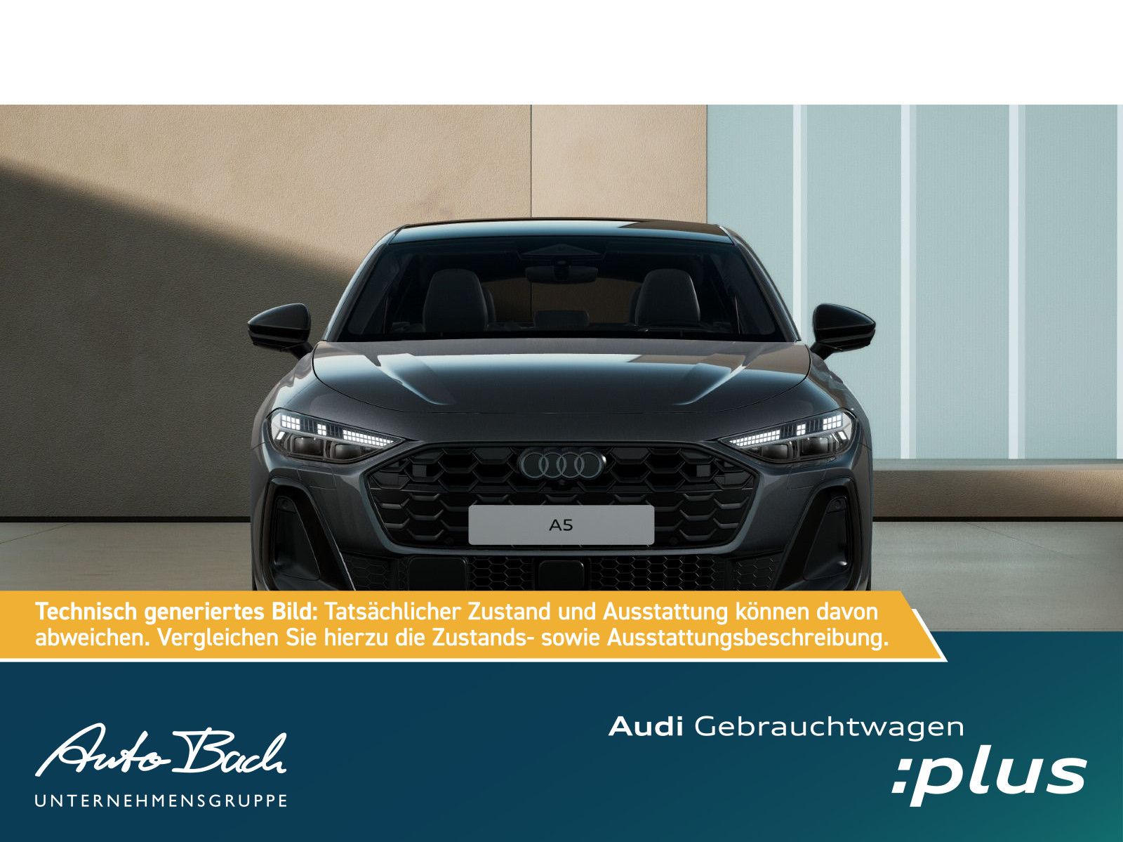 Audi A5 2026 г. Серый, пробег 7890 км