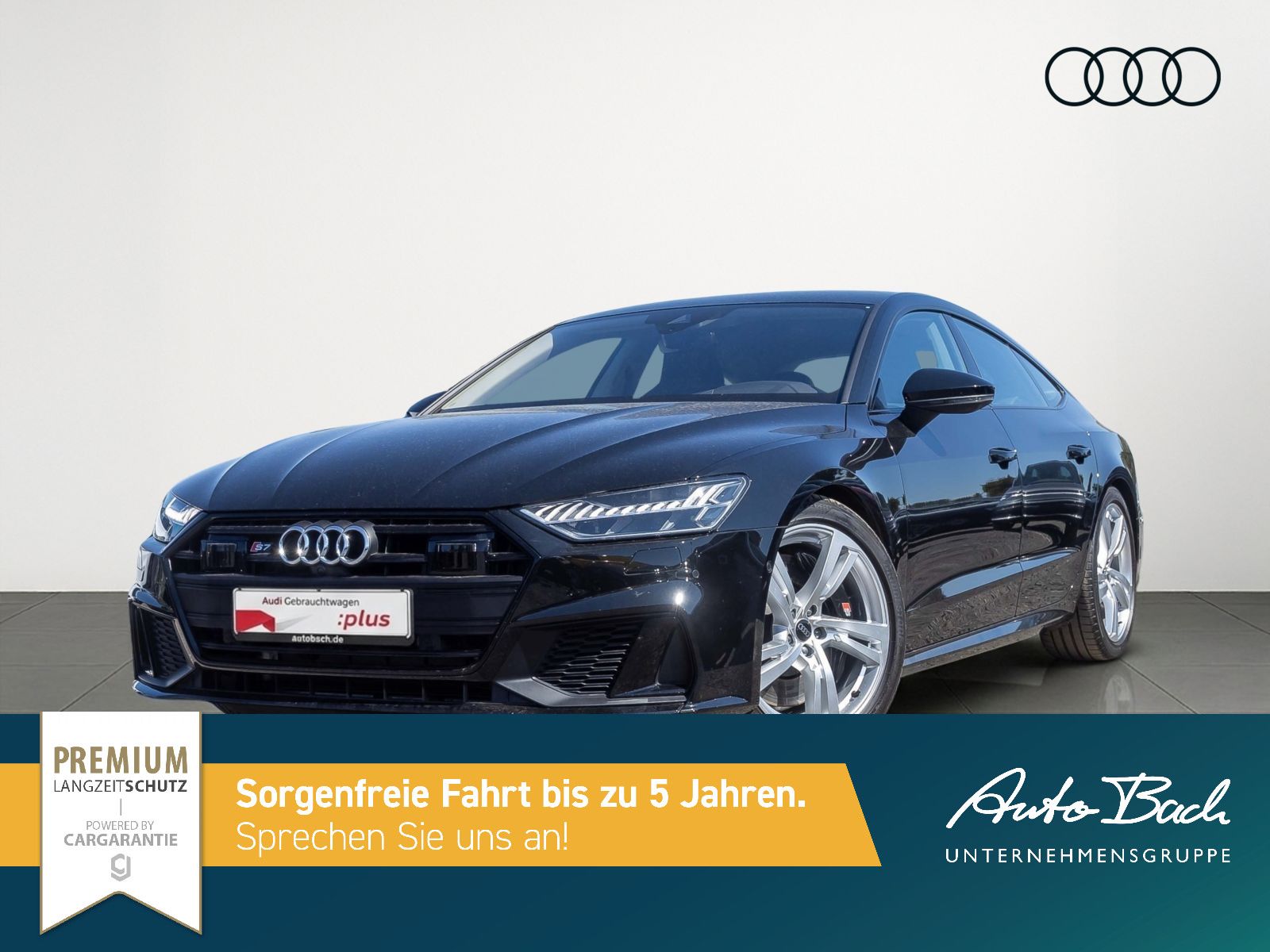 Audi S7 2023 г. Чёрный, пробег 22120 км
