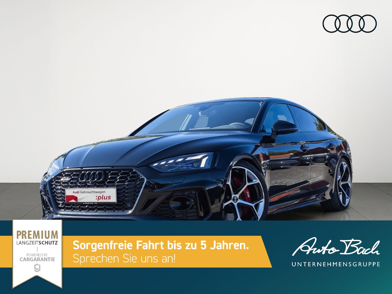 Audi RS5 2024 г. Чёрный, пробег 27710 км