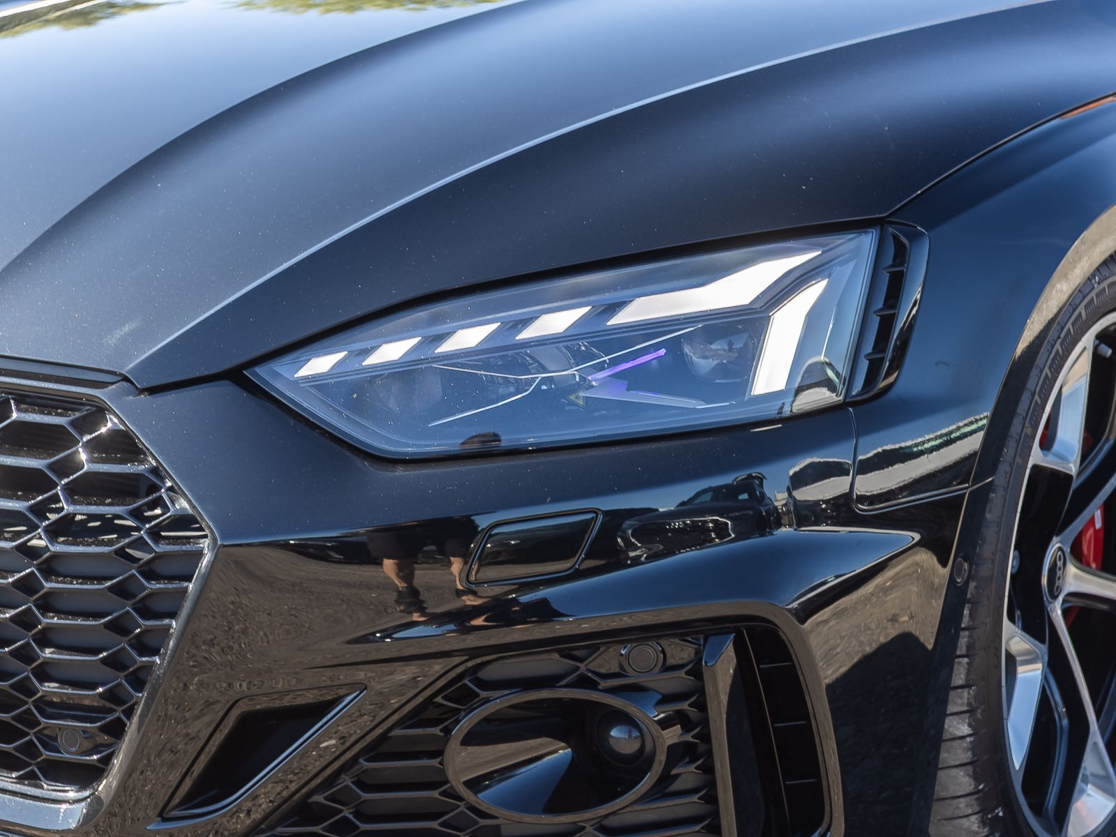 Audi RS5 2024 г. Чёрный, пробег 27710 км