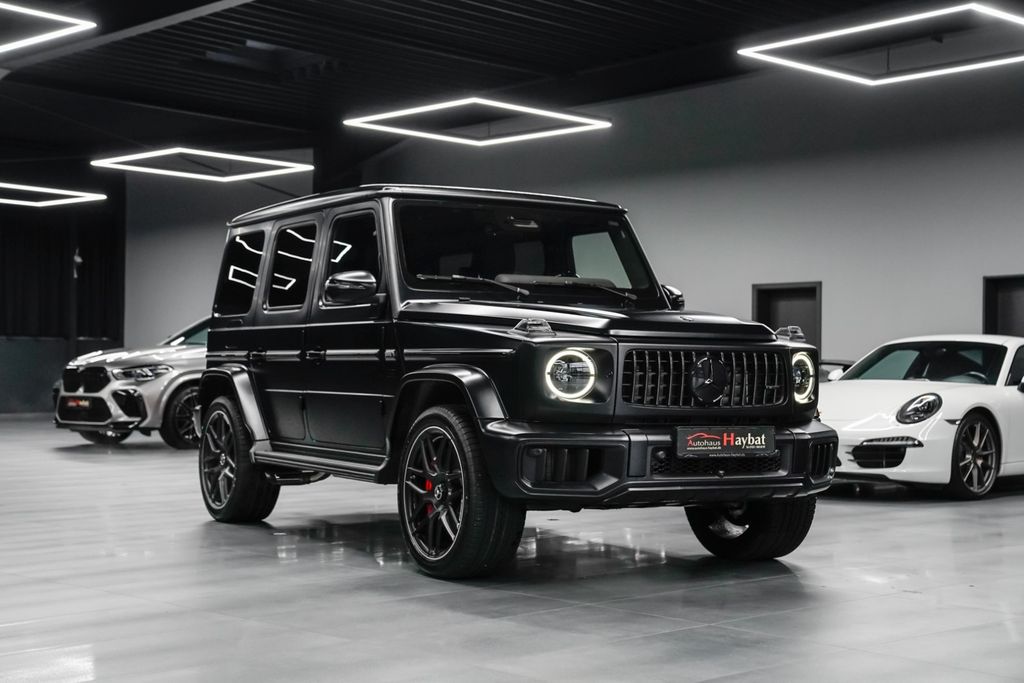 Mercedes-Benz G 63 AMG 2024 г. Чёрный, пробег 30000 км