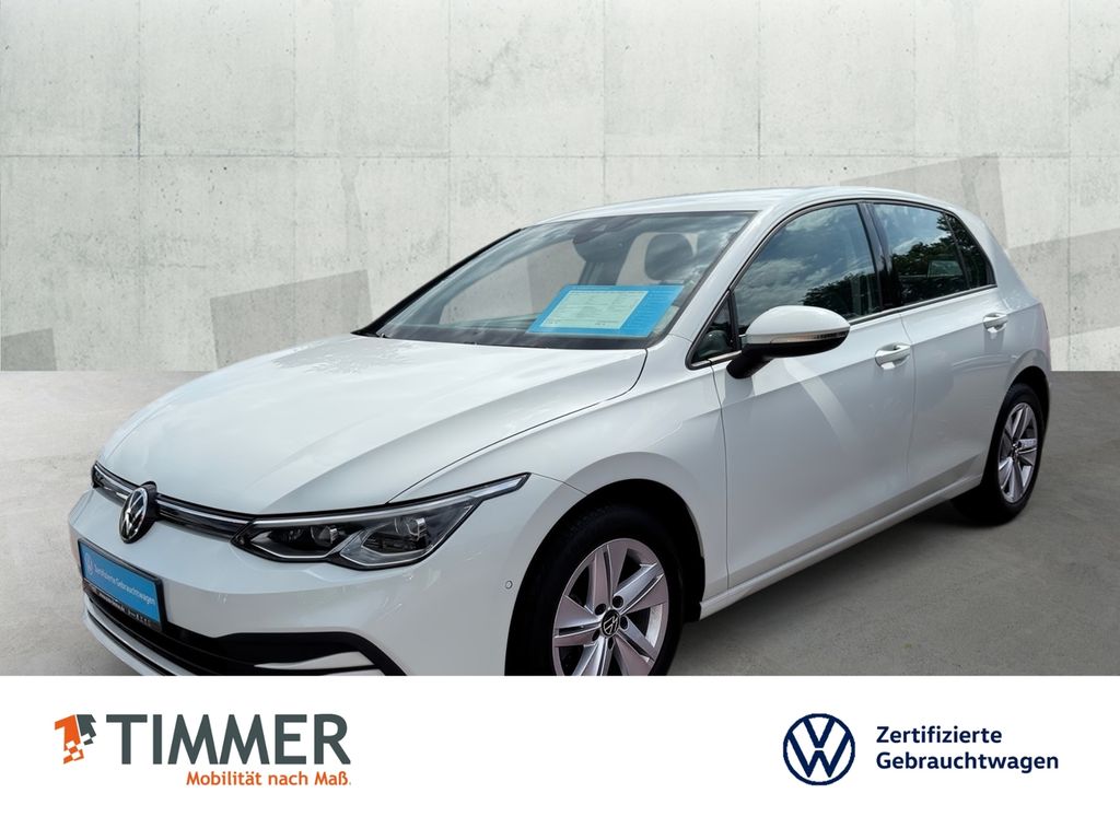 Volkswagen Golf 2022 г. Белый, пробег 52481 км