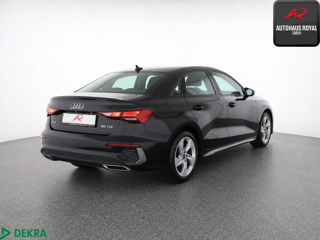Audi A3 2022 г. Чёрный, пробег 59742 км