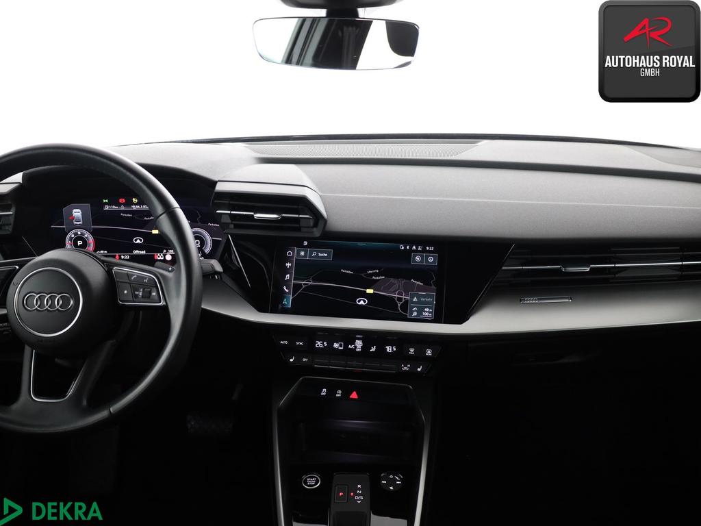 Audi A3 2022 г. Чёрный, пробег 59742 км