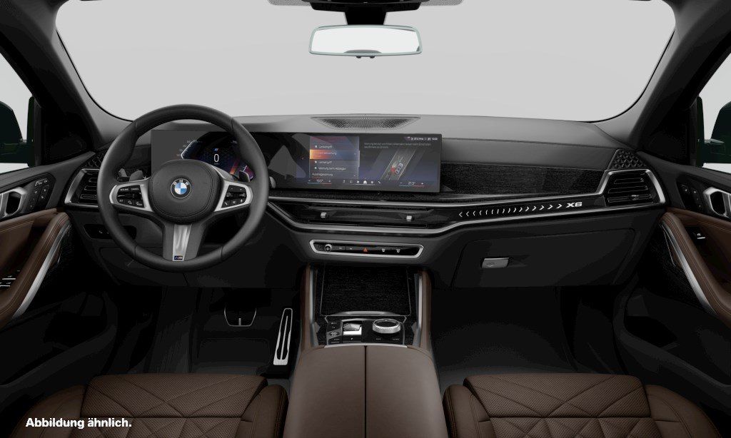 BMW X6 2025 г. Чёрный, пробег 24638 км