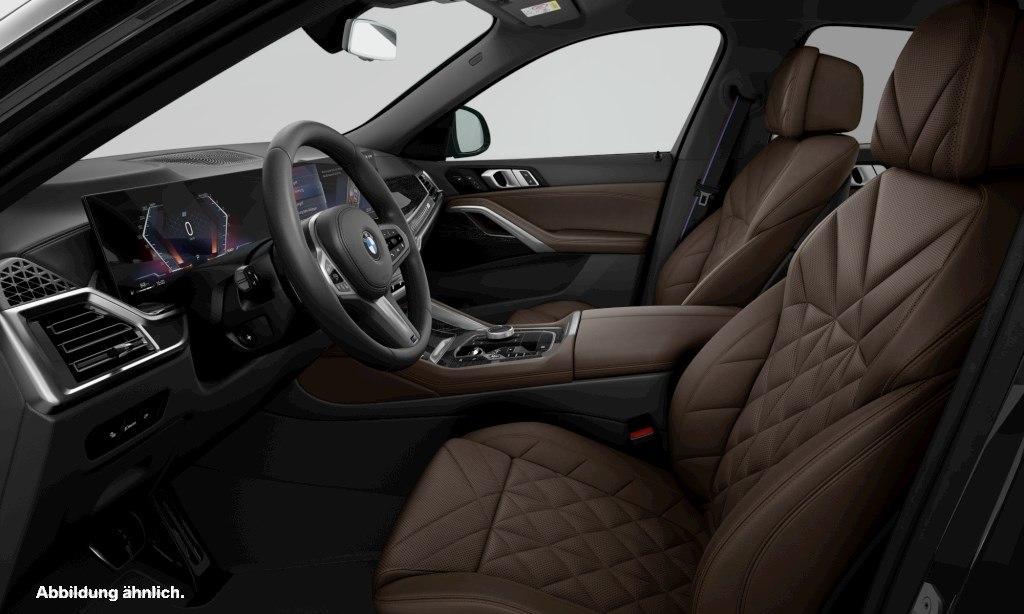 BMW X6 2025 г. Чёрный, пробег 24638 км