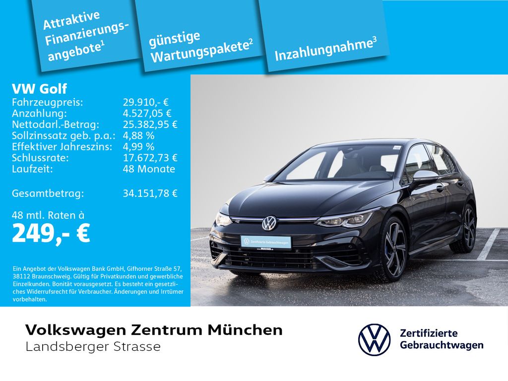 Volkswagen Golf 2022 г. Чёрный, пробег 48372 км