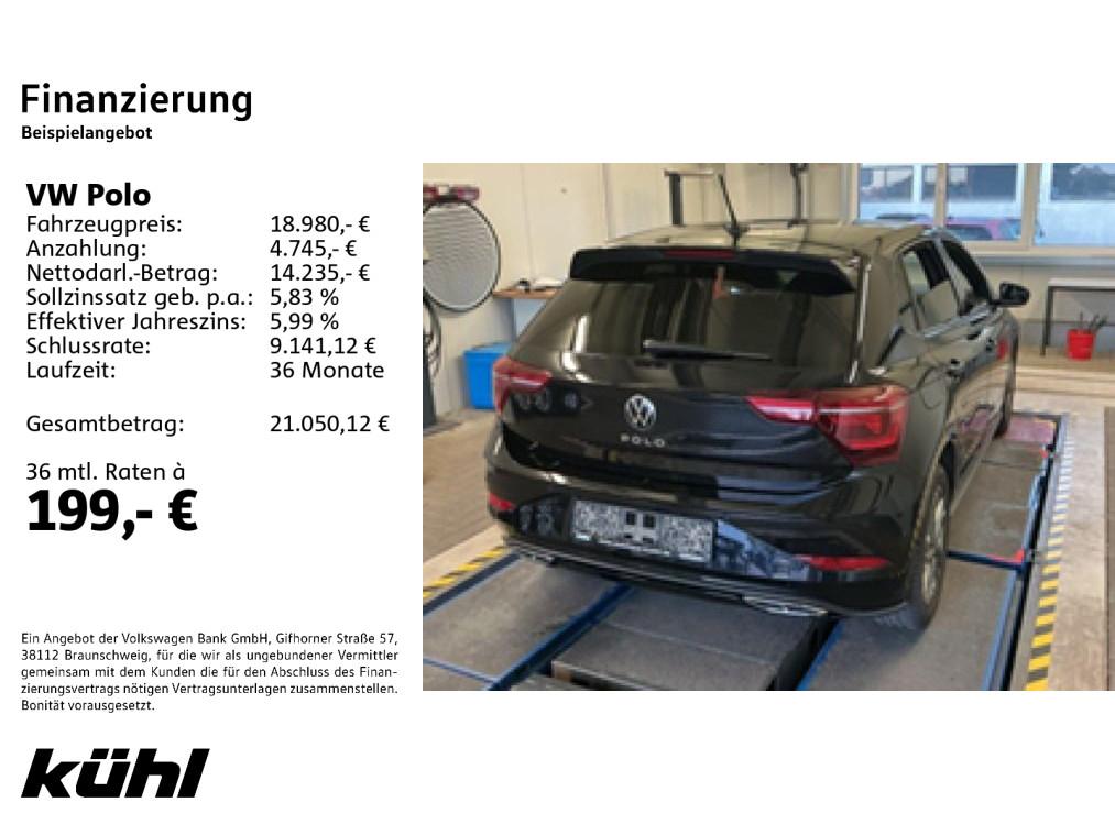 Volkswagen Polo 2022 г. Чёрный, пробег 55900 км