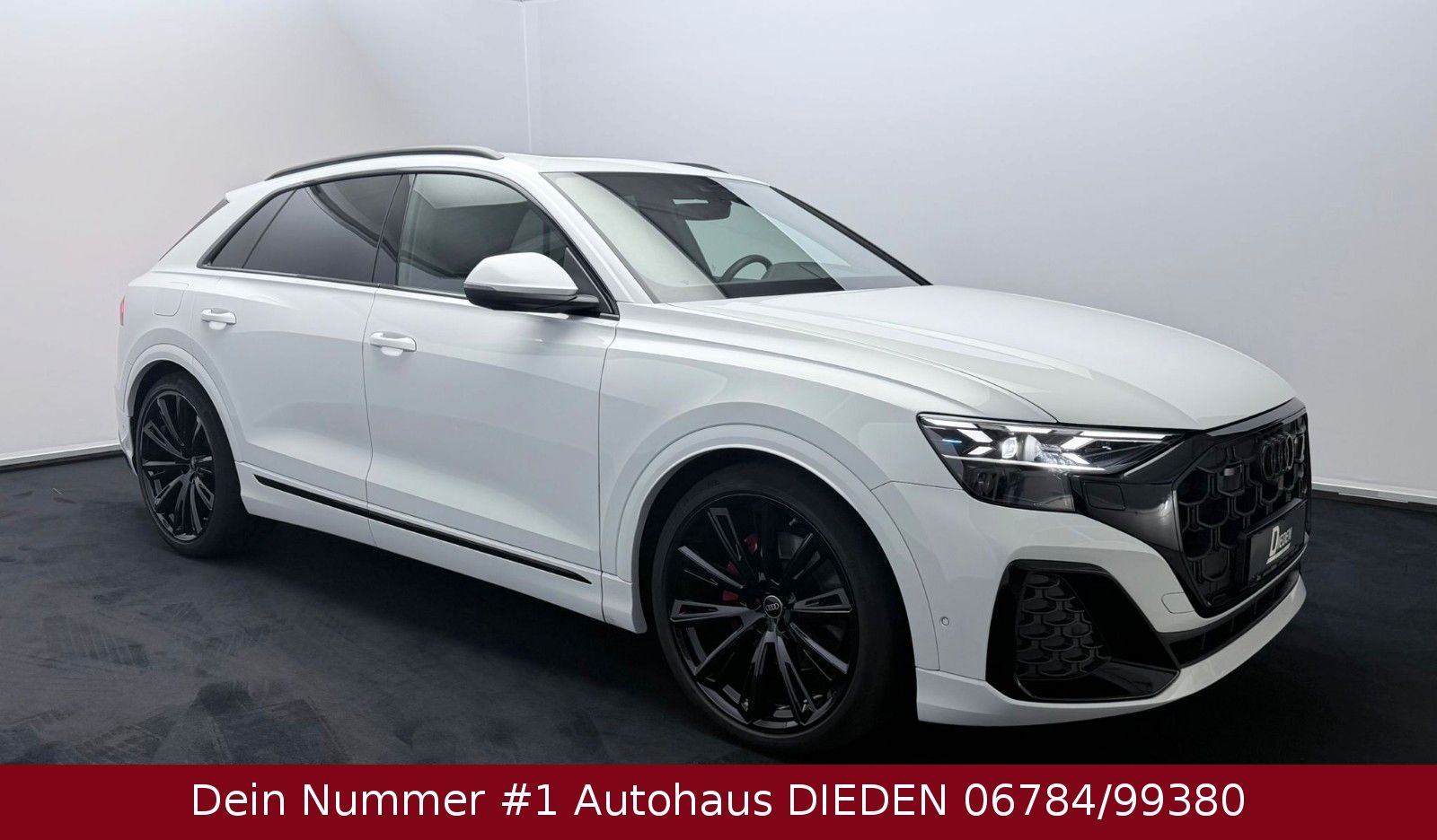 Audi Q8 2024 г. Белый, пробег 33746 км