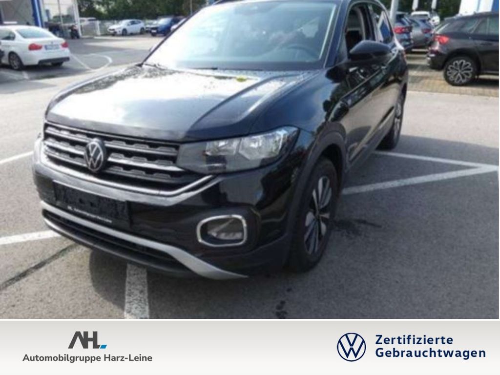 Volkswagen T-Cross 2023 г. Чёрный, пробег 50250 км