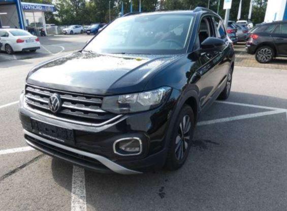 Volkswagen T-Cross 2023 г. Чёрный, пробег 50250 км