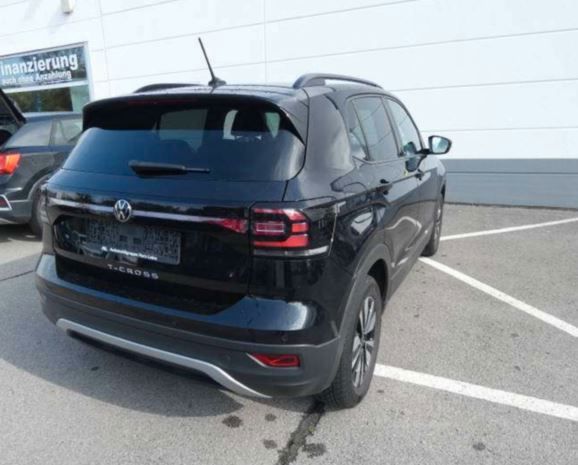 Volkswagen T-Cross 2023 г. Чёрный, пробег 50250 км