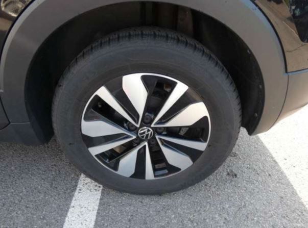 Volkswagen T-Cross 2023 г. Чёрный, пробег 50250 км