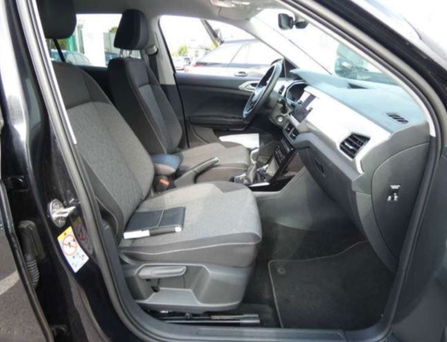 Volkswagen T-Cross 2023 г. Чёрный, пробег 50250 км